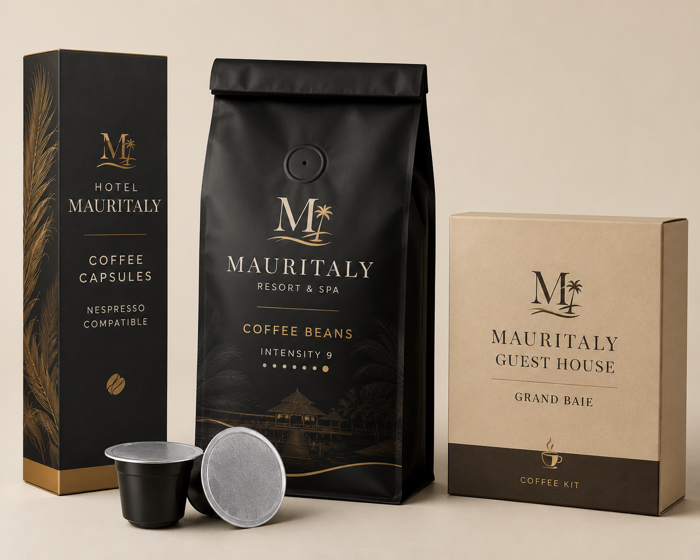 Hotel Mauritaly — luxury mockup